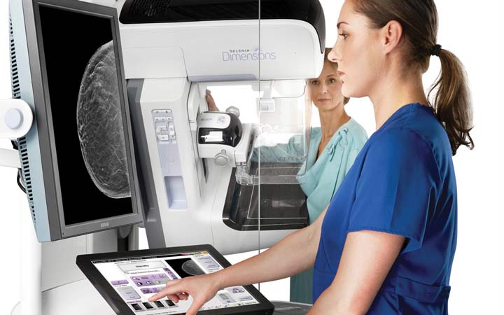 ماموگرافی - برای ماموگرافی به مراکز تخصصی مراجعه کنید